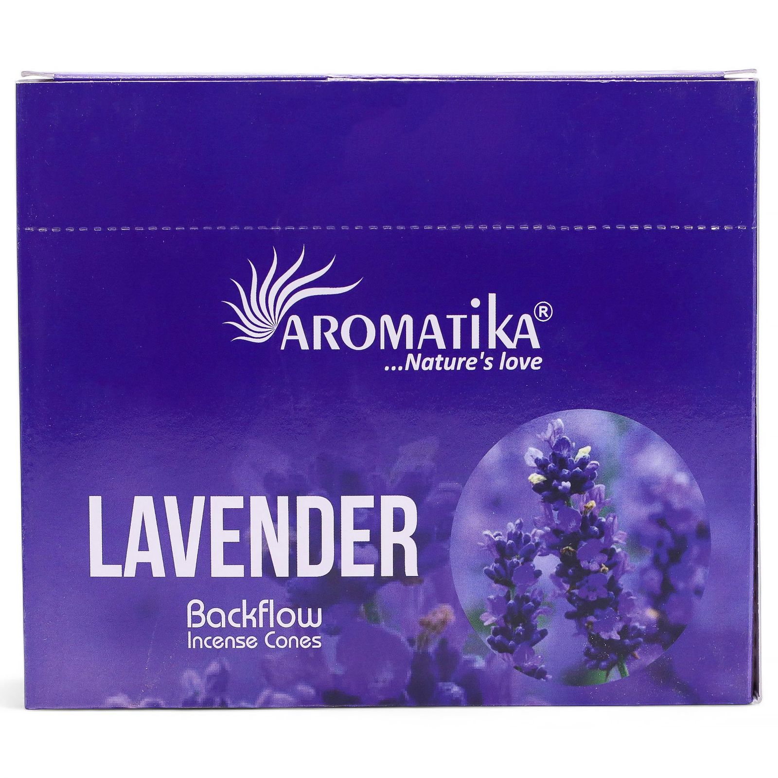 Backflow røgelseskegler – Lavender (10 stk)