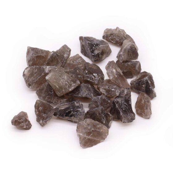 Rå krystaller – Røgkvarts (500 g) - Billede 1