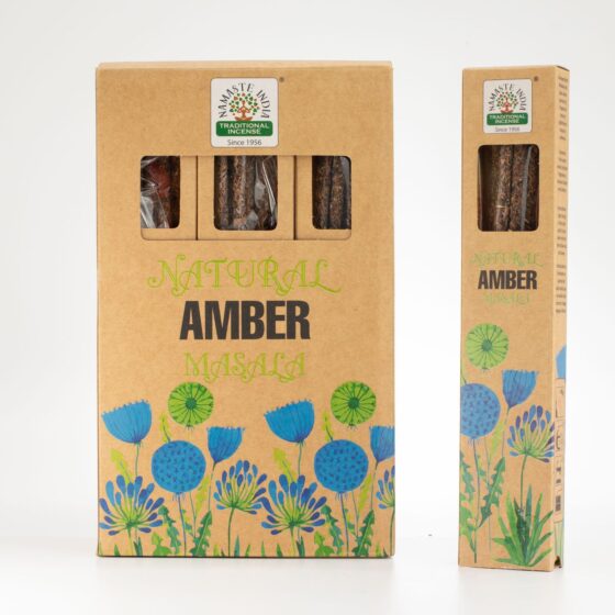 Natural Botanical Masala røgelsespinde – Amber - Billede 4
