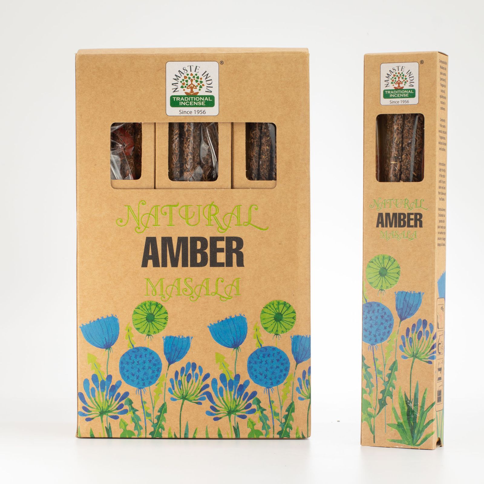 Natural Botanical Masala røgelsespinde – Amber