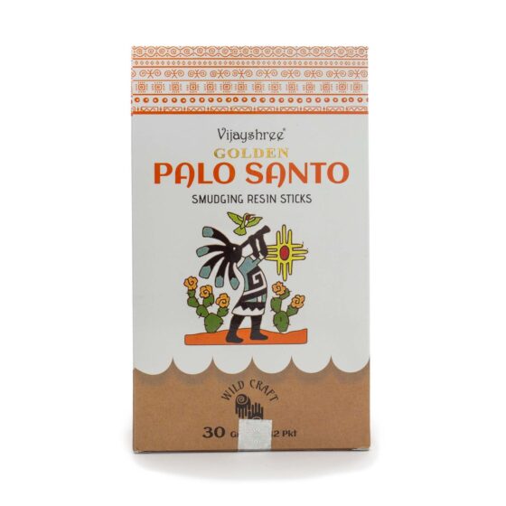 Golden Smudging Resin røgelsespinde – Palo Santo - Billede 2