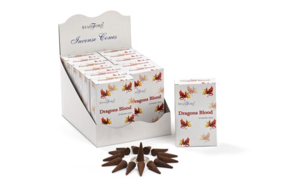 Stamford Premium røgelseskegler – Dragons Blood - Billede 3