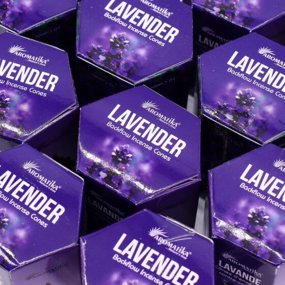Backflow røgelseskegler – Lavender (10 stk) - Billede 6