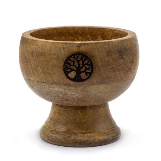 Stor ritualskål røgelseskegleholder – Tree Of Life - Billede 1