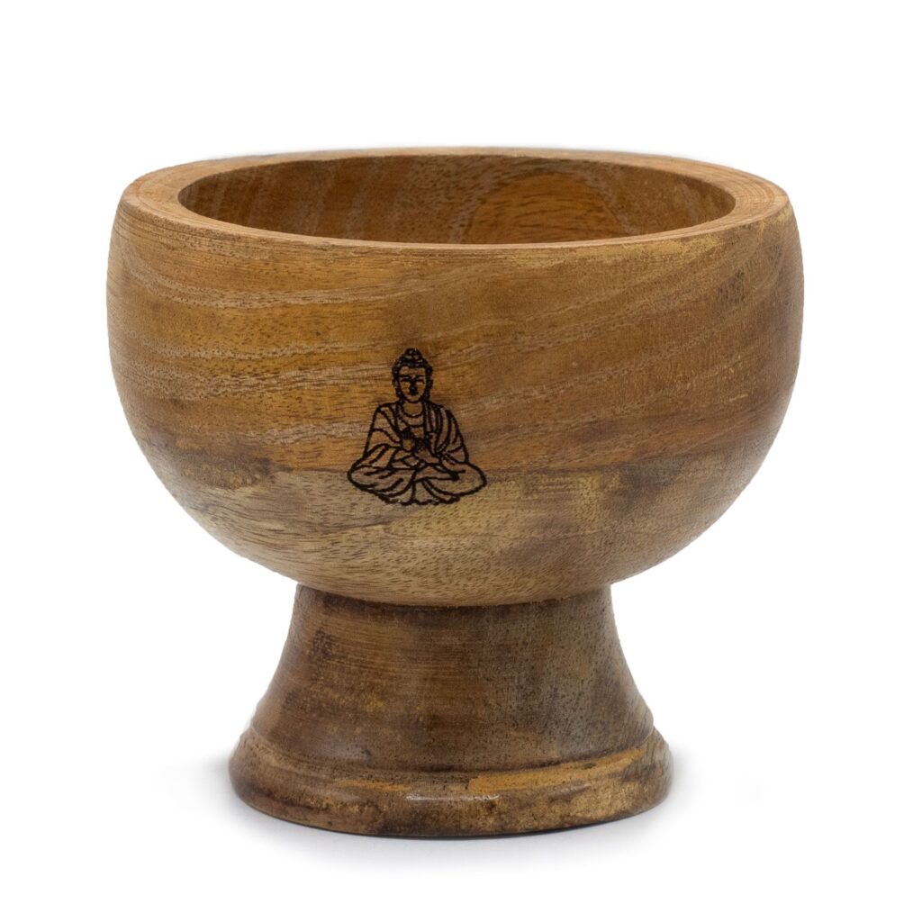 Stor ritualskål røgelseskegleholder – Buddha
